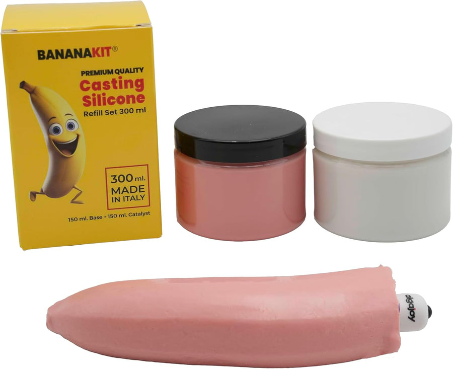 Casting Silicone, Safe and High Precision Silicone, Perfect for Making Flexible Copies of Intimate Parts of the Body. Made in Italy.