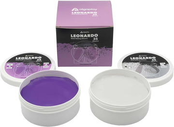 Leonardo 35 Flexible Silicone Perfect for Creating Moulds for Plaster, Resin or Other Materials, Working Time 5 Minutes, Hardness 35 Shore-A