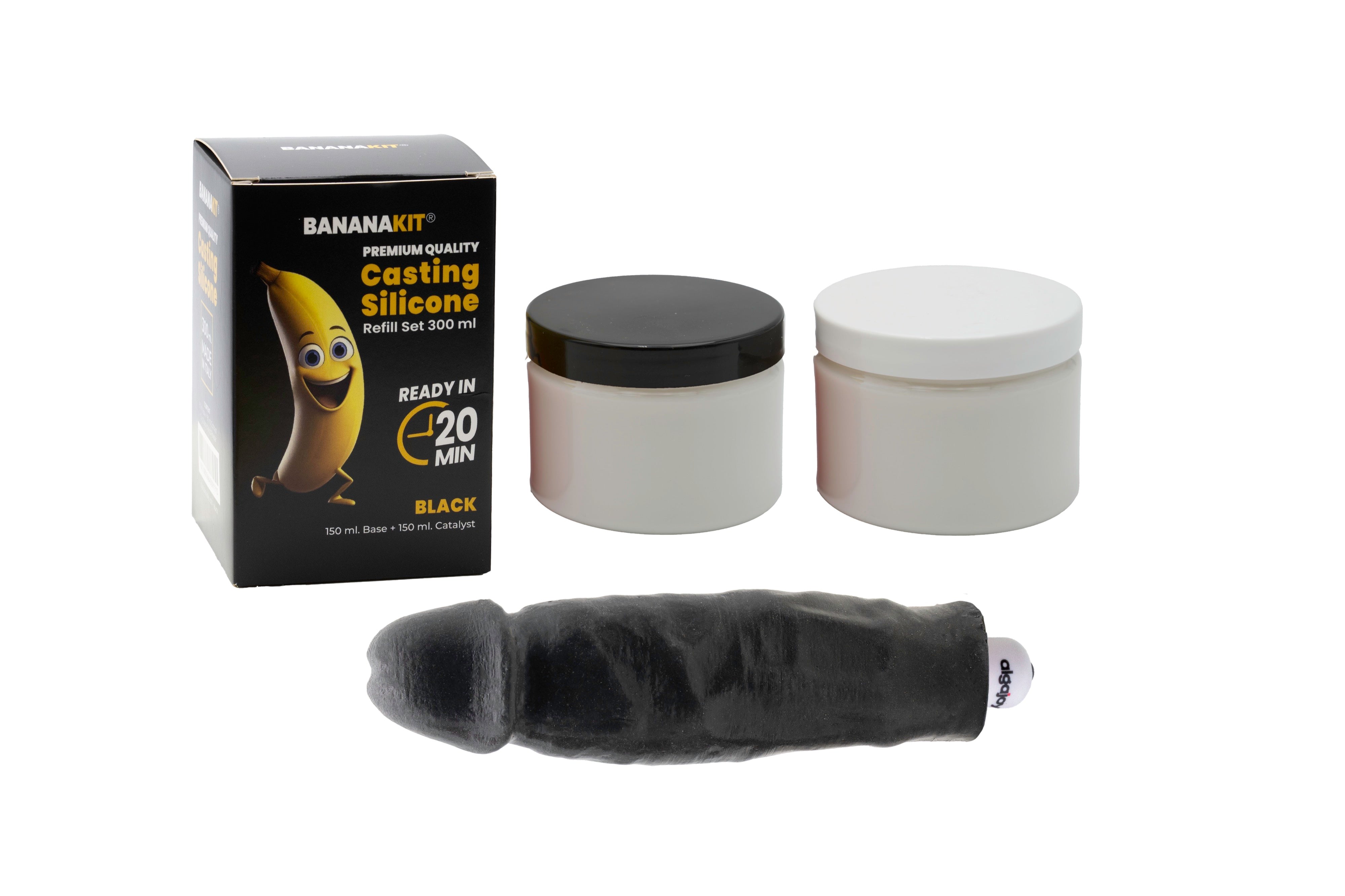Silicone Black Refill - Bananakit - Algaplay