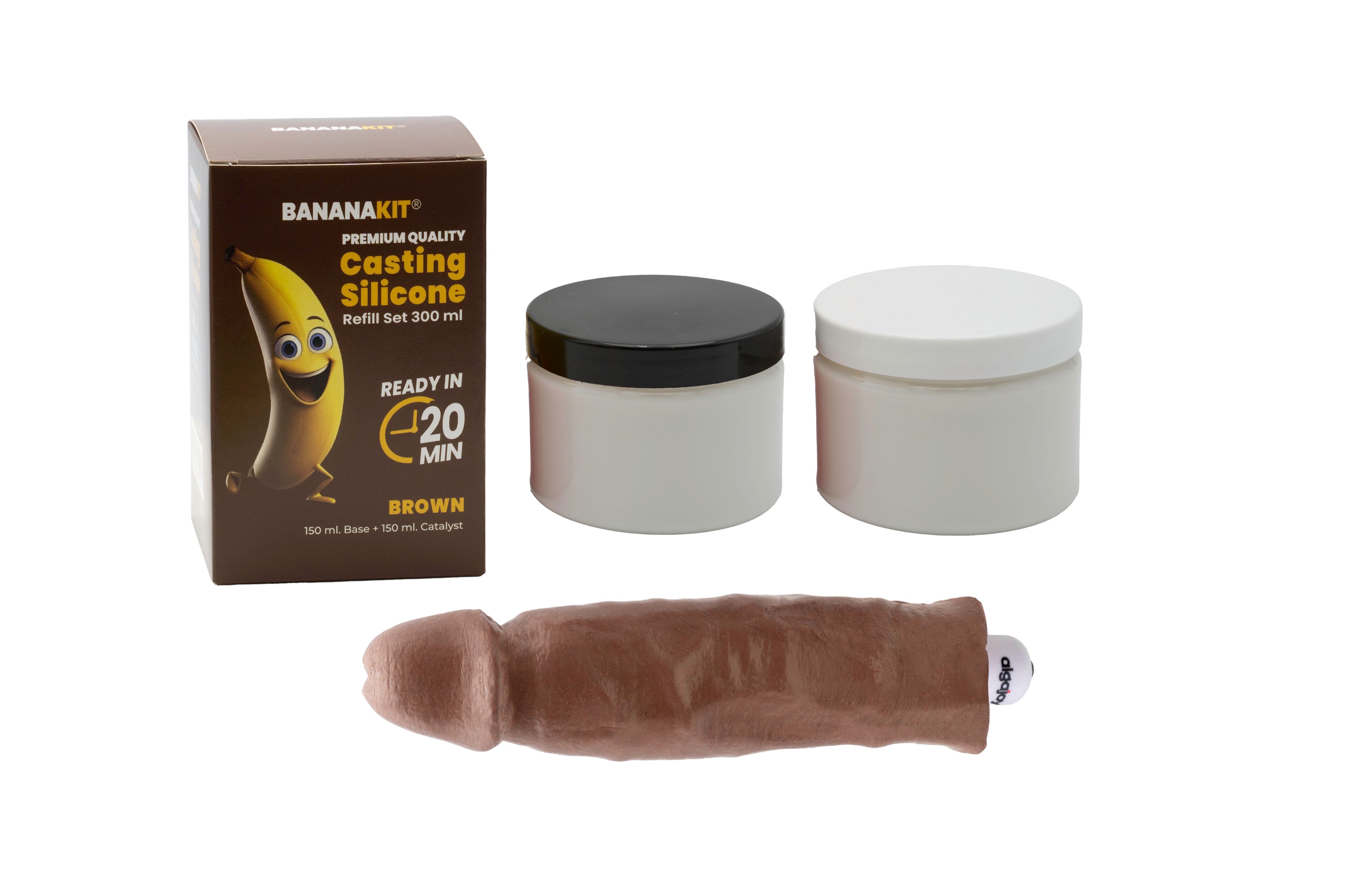 Silicone Brown Refill - Bananakit - Algaplay